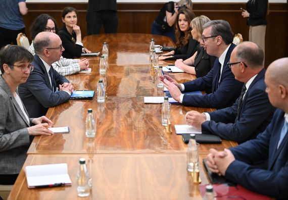 Sastanak sa državnim sekretarom u Caveznom ministarstvu za ekonomsku saradnju i razvoj SR Nemačke