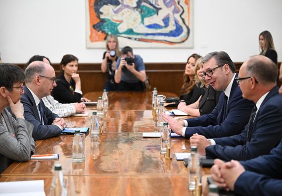 Sastanak sa državnim sekretarom u Caveznom ministarstvu za ekonomsku saradnju i razvoj SR Nemačke