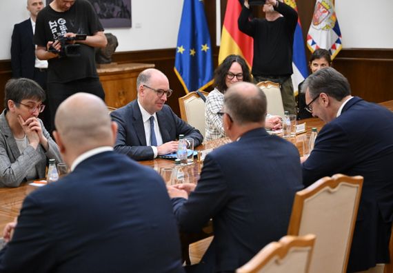 Sastanak sa državnim sekretarom u Caveznom ministarstvu za ekonomsku saradnju i razvoj SR Nemačke