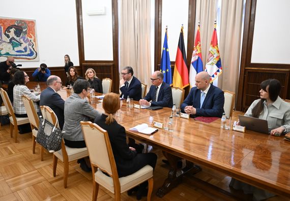Sastanak sa državnim sekretarom u Caveznom ministarstvu za ekonomsku saradnju i razvoj SR Nemačke