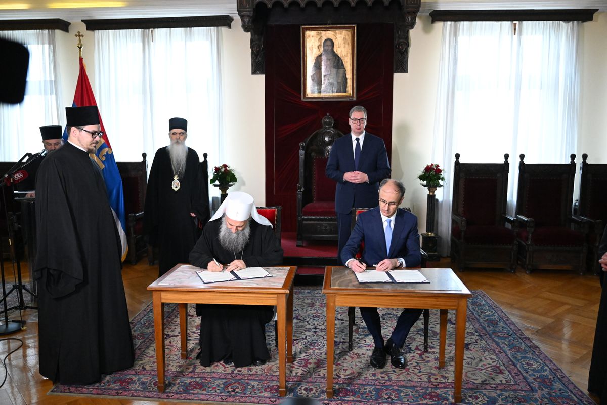 Potpisivanje Memoranduma o saradnji na osnivanju Univerziteta „Sveti Sava“ Potpisivanje Memoranduma o saradnji na osnivanju Univerziteta „Sveti Sava“