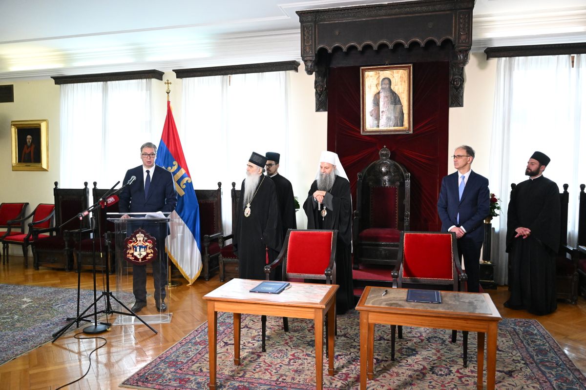 Potpisivanje Memoranduma o saradnji na osnivanju Univerziteta „Sveti Sava“ Potpisivanje Memoranduma o saradnji na osnivanju Univerziteta „Sveti Sava“