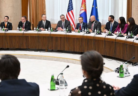 Разговор са студентима Универзитета Харвард и МИТ