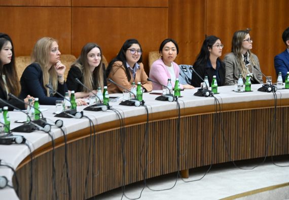 Разговор са студентима Универзитета Харвард и МИТ