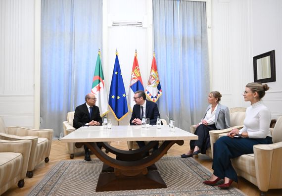 Опроштајна посета амбасадора Народне Демократске Републике Алжир