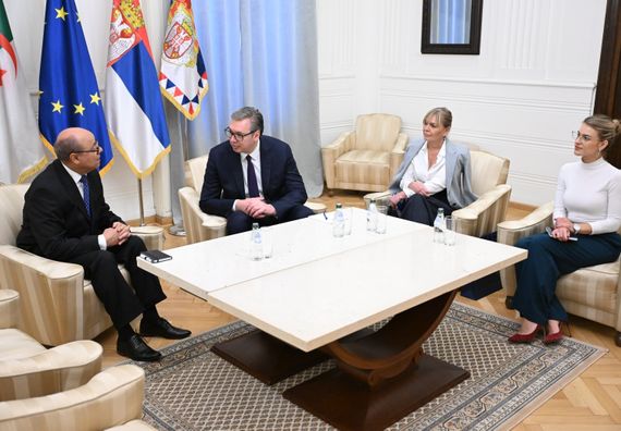 Опроштајна посета амбасадора Народне Демократске Републике Алжир