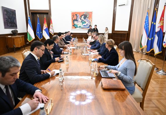 Састанак са председницом Сената Републике Узбекистан