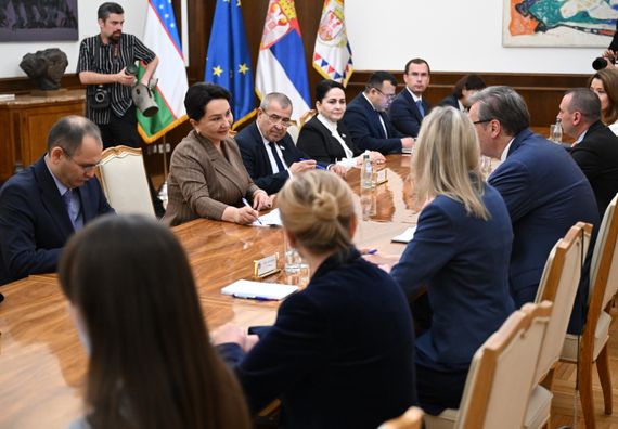 Састанак са председницом Сената Републике Узбекистан