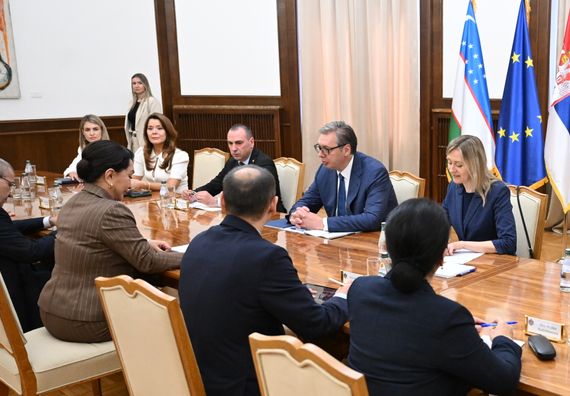 Састанак са председницом Сената Републике Узбекистан