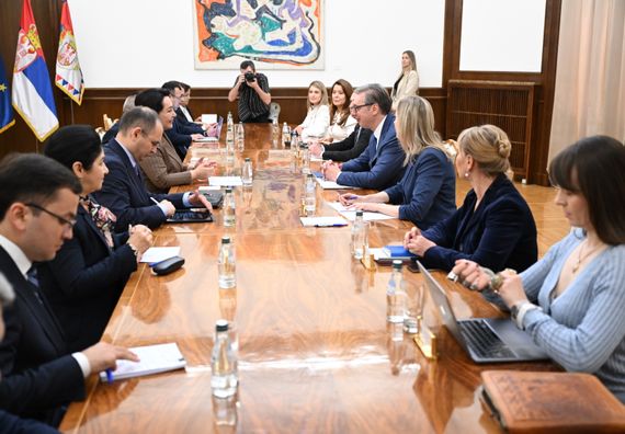 Састанак са председницом Сената Републике Узбекистан