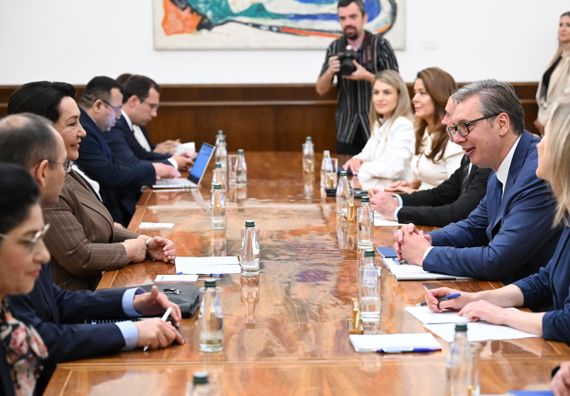 Састанак са председницом Сената Републике Узбекистан
