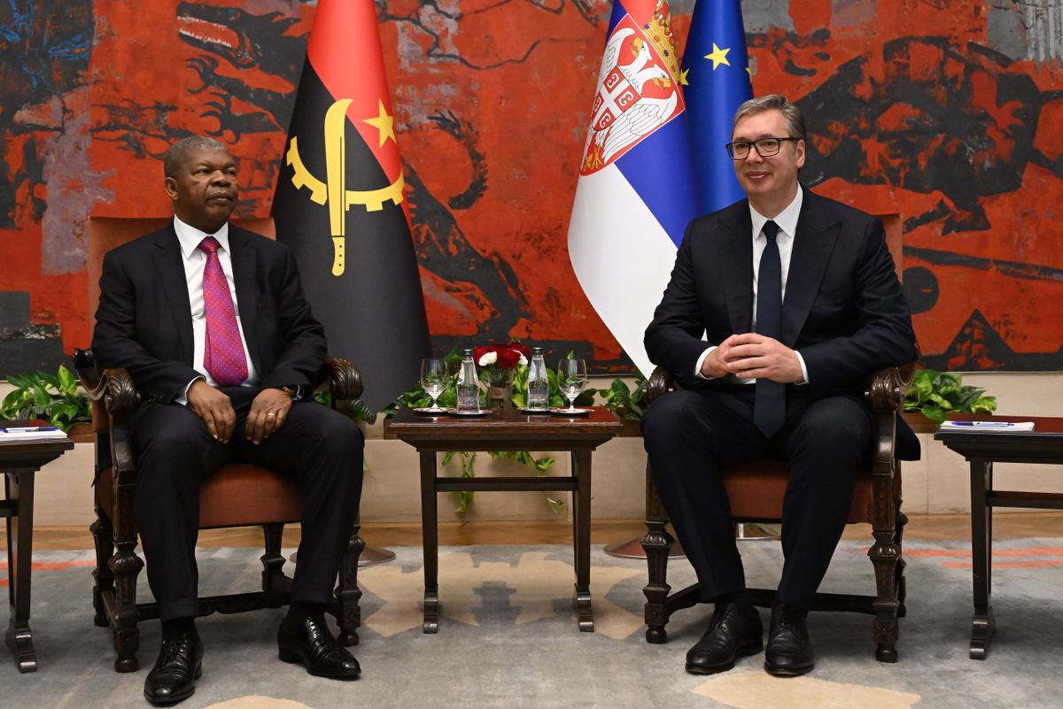 Zvanična poseta Srbiji predsednika Republike Angole Zvanična poseta Srbiji predsednika Republike Angole