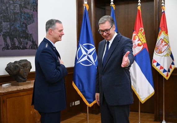 Састанак са врховним командантом савезничких снага НАТО у Европи