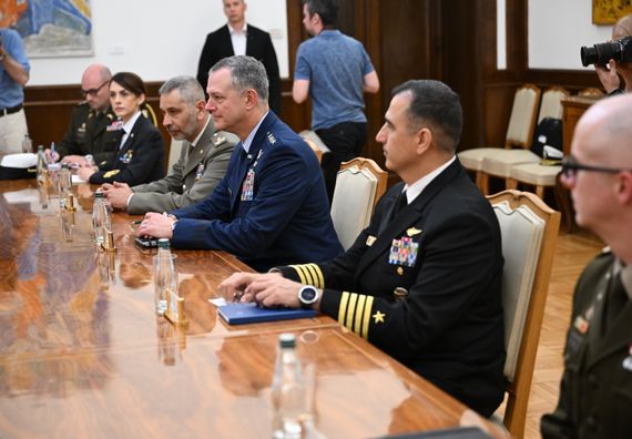 Састанак са врховним командантом савезничких снага НАТО у Европи