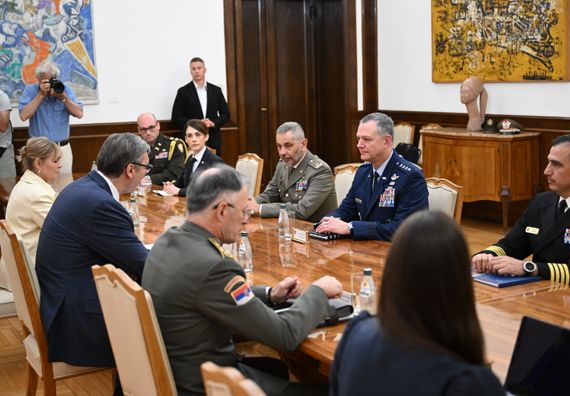 Састанак са врховним командантом савезничких снага НАТО у Европи