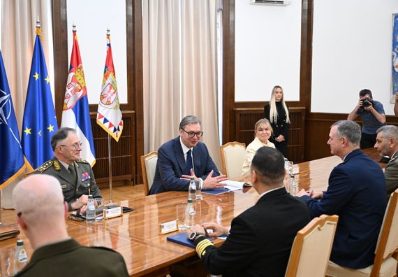 Састанак са врховним командантом савезничких снага НАТО у Европи