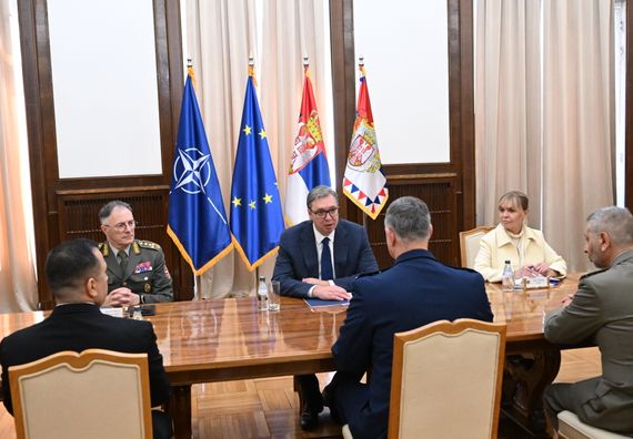Састанак са врховним командантом савезничких снага НАТО у Европи