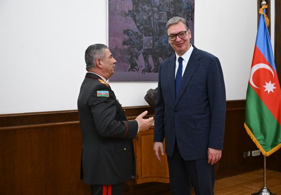 Састанак са министром одбране Републике Азербејџан