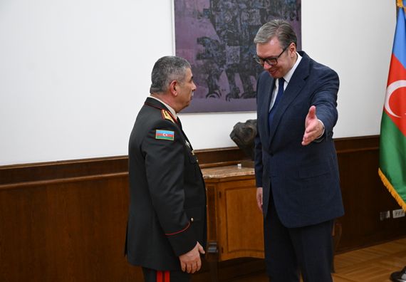 Састанак са министром одбране Републике Азербејџан
