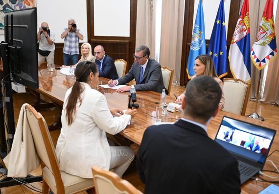 Састанак са представницима Канцеларије Светске здравствене организације у Србији