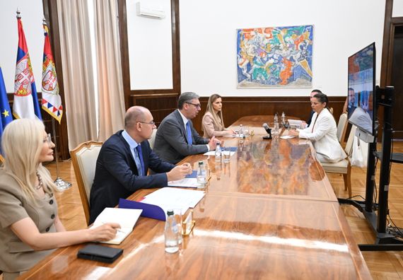 Састанак са представницима Канцеларије Светске здравствене организације у Србији
