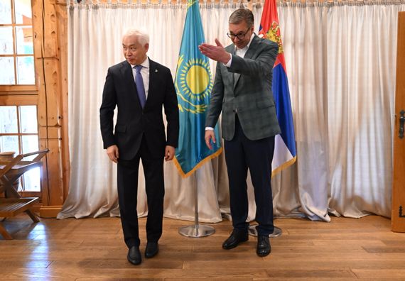 Опроштајна посета амбасадора Републике Казахстан