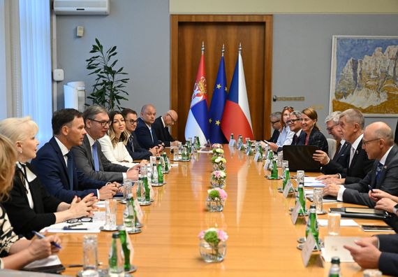 Званична посета председника Владе Чешке Републике