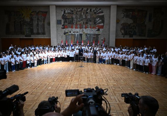 Пријем за младе спортисте „Србија те зове 2026“