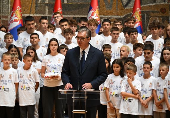 Пријем за младе спортисте „Србија те зове 2026“