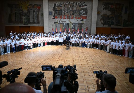 Пријем за младе спортисте „Србија те зове 2026“