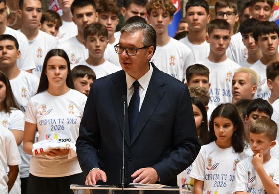 Пријем за младе спортисте „Србија те зове 2026“