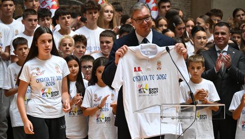 Пријем за младе спортисте „Србија те зове 2026“