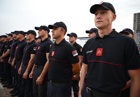 Дочек припадника Сектора за ванредне ситуације