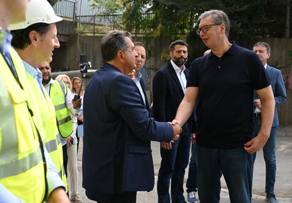 Обилазак радова на санацији ГАК и изградњи дечје клинике „Тиршова 2“