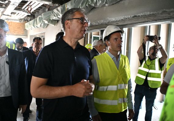 Обилазак радова на санацији ГАК и изградњи дечје клинике „Тиршова 2“