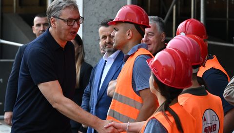 Обилазак радова на санацији ГАК и изградњи дечје клинике „Тиршова 2“