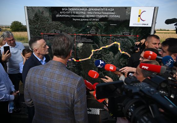 Пуштање у саобраћај нових 28 километара Дунавског коридора