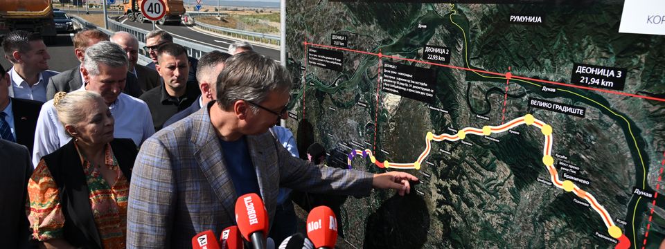 Puštanje u saobraćaj novih 28 kilometara Dunavskog koridora