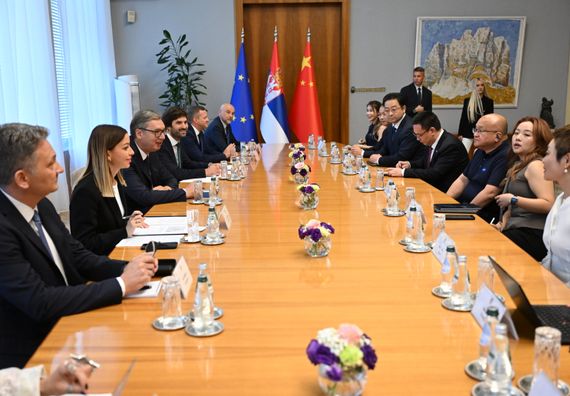 Састанак са представницима кинеске компаније Jiangsu Reliance Energy Tech