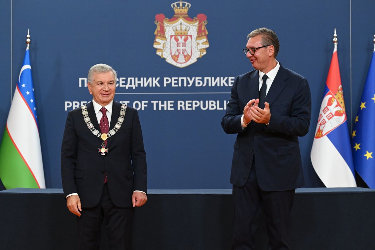 Poseta predsednika Republike Uzbekistan Poseta predsednika Republike Uzbekistan
