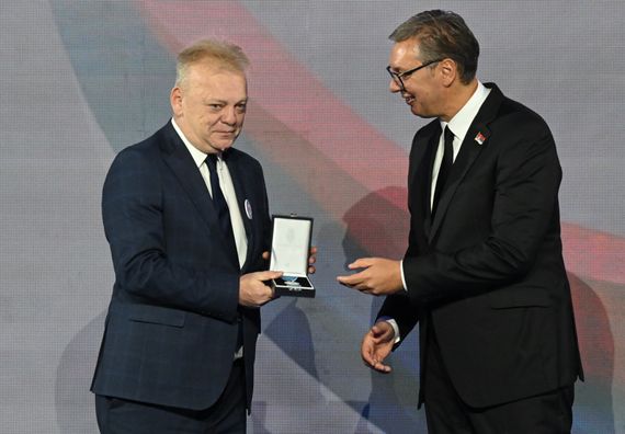 Додела одликовања поводом Дана српског јединства, слободе и националне заставе