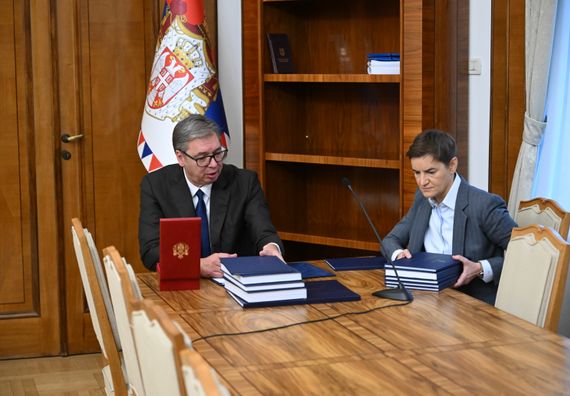 Примопредаја дужности председника Републике Србије