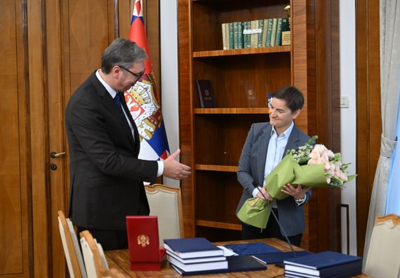 Примопредаја дужности председника Републике Србије