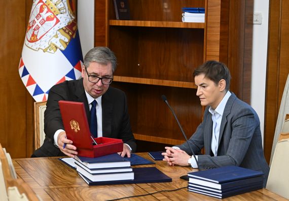 Примопредаја дужности председника Републике Србије